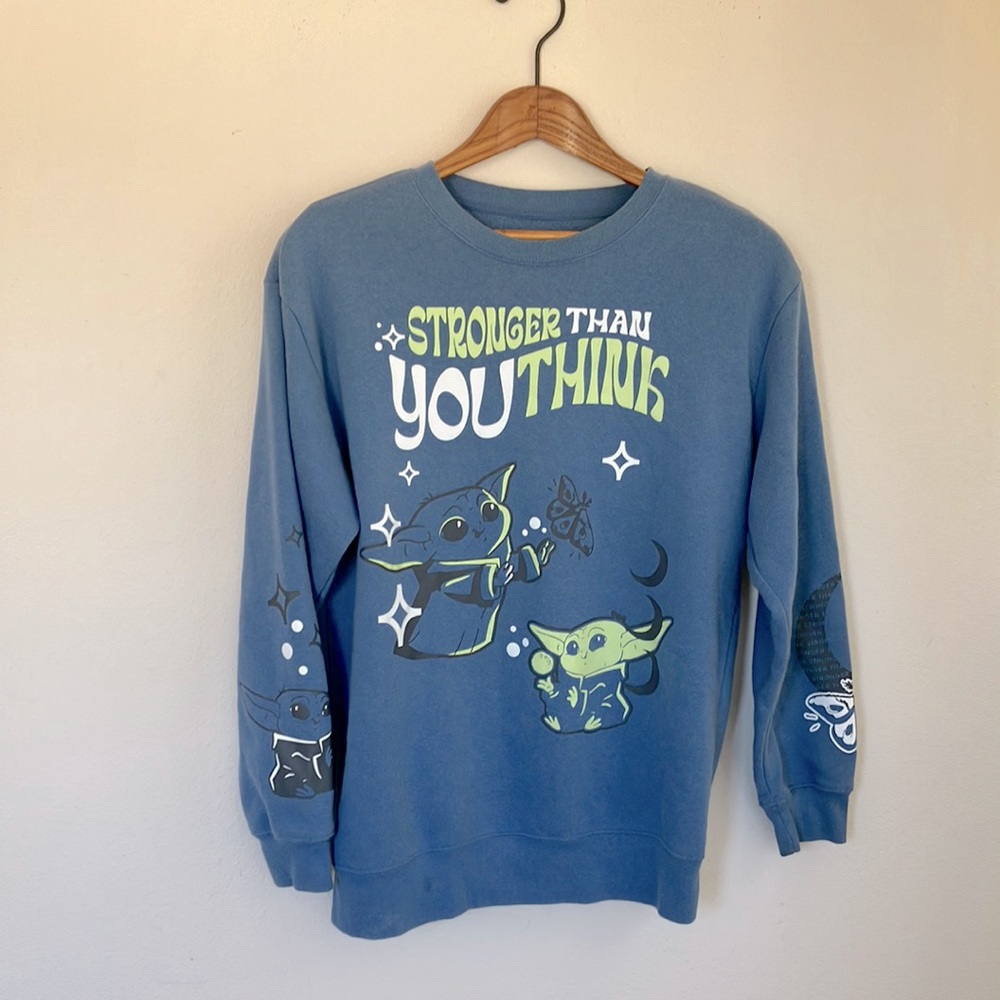Graphic Baby Yoda Sweater